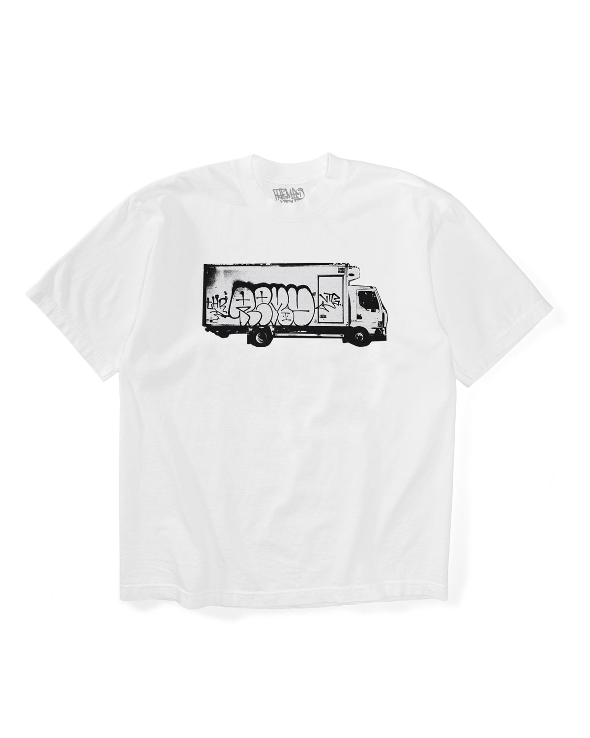 BOX TRUCK T-SHIRT - (WHITE)