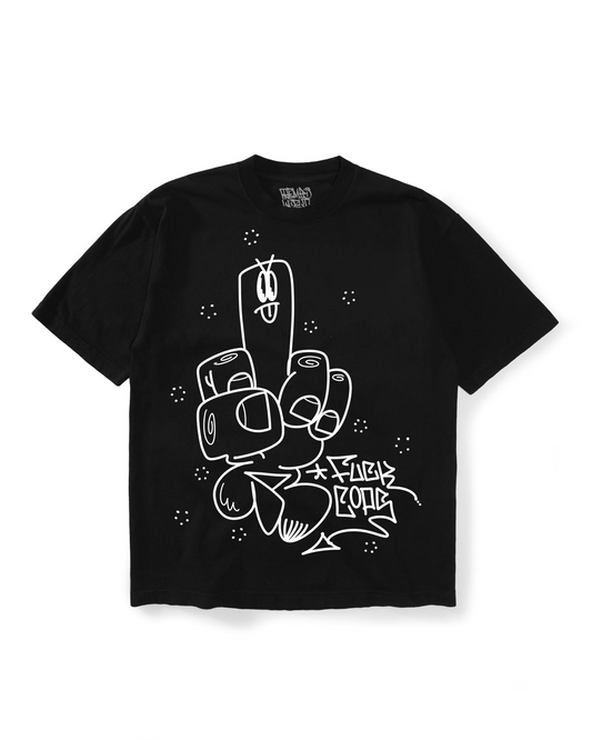 FUCK COPS T-SHIRT (BLACK)