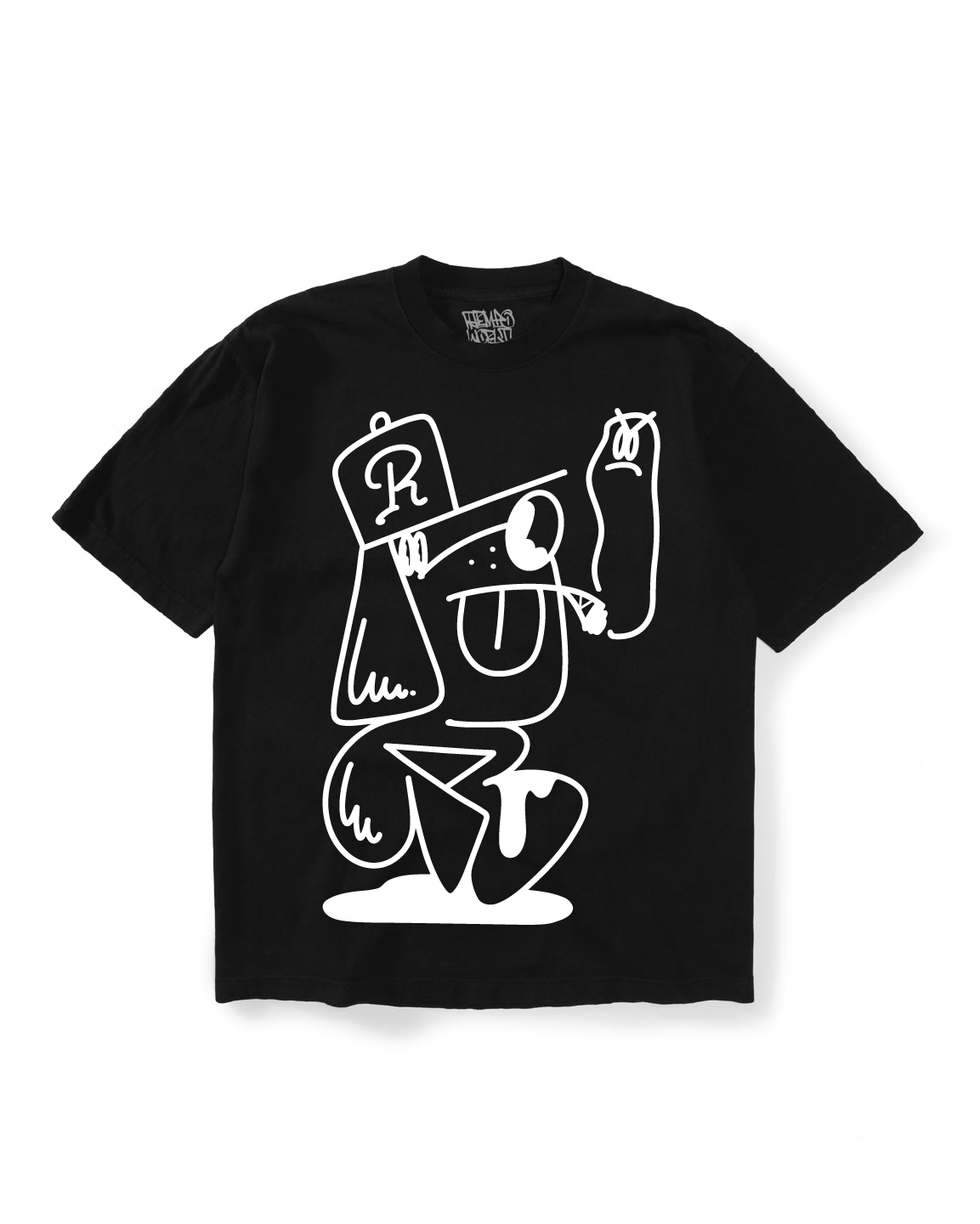 420 DOG T-SHIRT (BLACK)