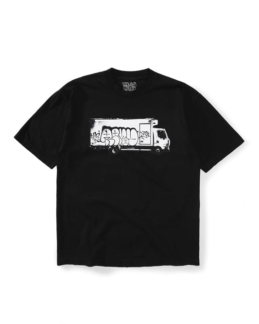 BOX TRUCK T-SHIRT - (BLACK)