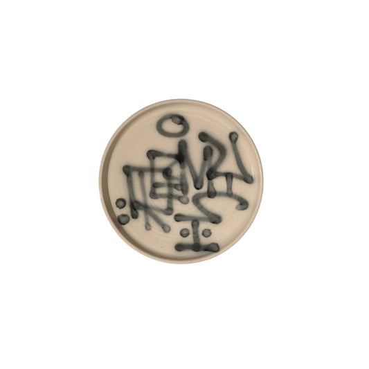 REMIO HAND PAINTED CERAMIC PLATE
