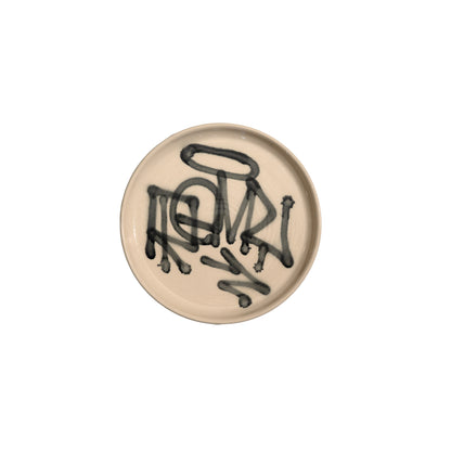 REMIO HAND PAINTED CERAMIC PLATE